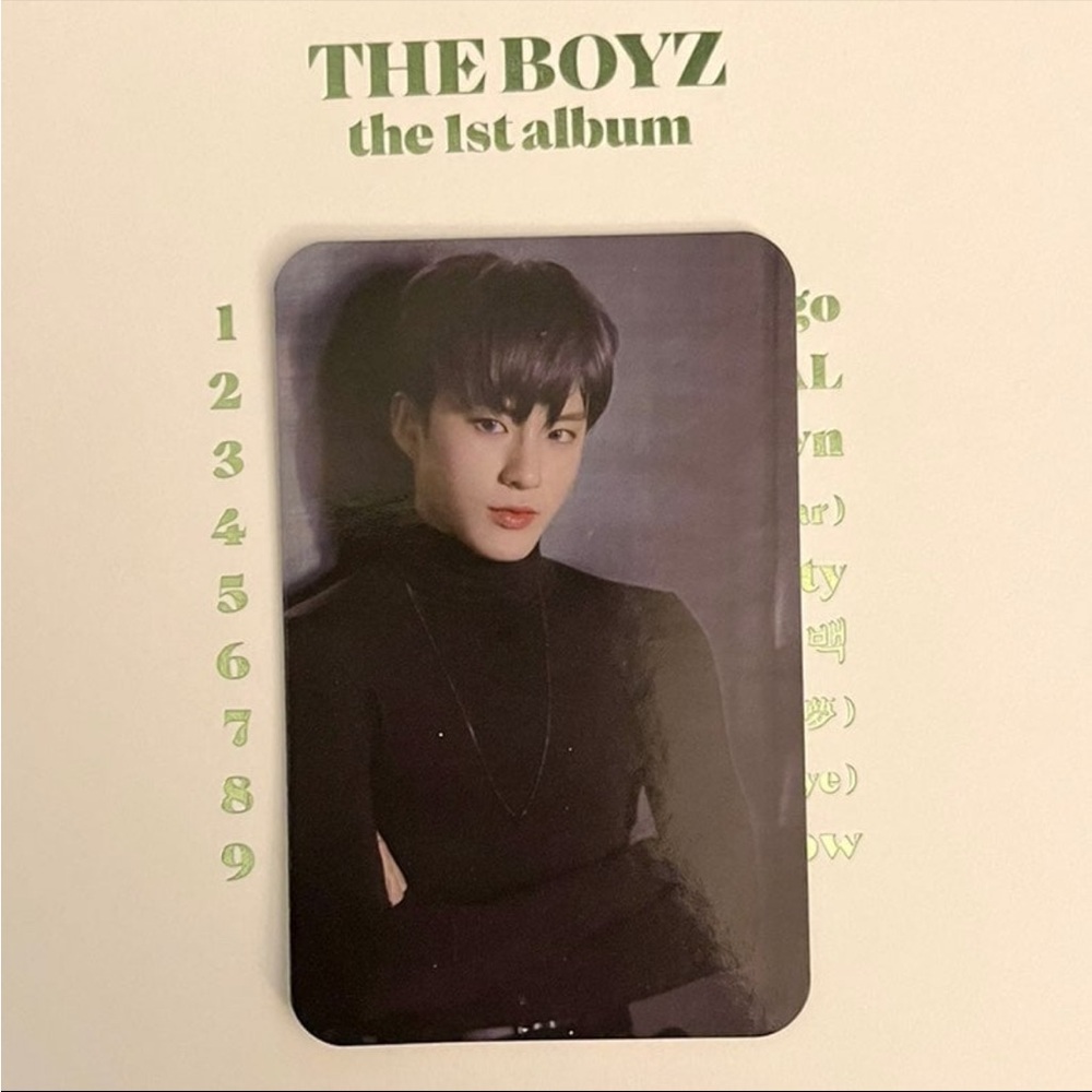 the boyz eric photocard